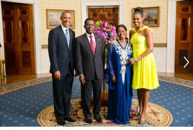 Encuentro Obiang Obama en la Casa Blanca