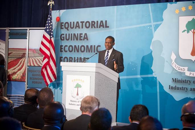 El Jefe del Estado presenta el desarrollo económico de Guinea Ecuatorial en Estados Unidos