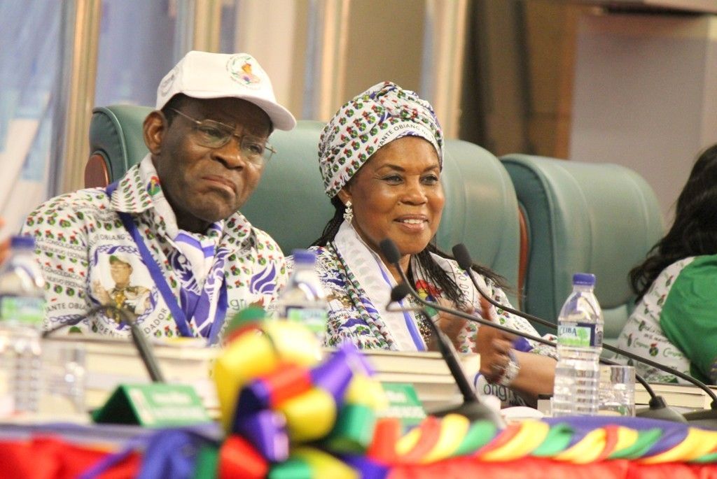 Obiang Nguema Mbasogo llama a todos los congresistas a pensar en el futuro del PDGE