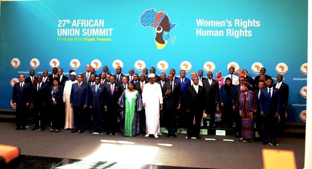 El Presidente, en la 27ª Cumbre de la Unión Africana