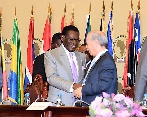 El Presidente expresa la aspiración de Guinea Ecuatorial de ser el centro financiero de África