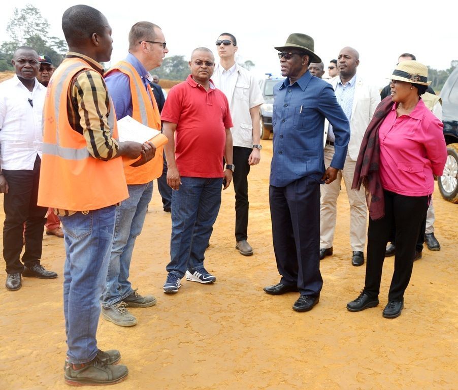 El Presidente de la CEMAC inspecciona los trabajos de la próxima Cumbre comunitaria
