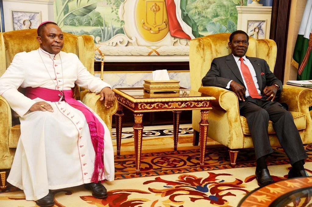 Reunión con el Arzobispo de Malabo