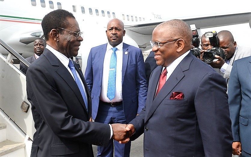 Jornada de trabajo del Presidente en Angola