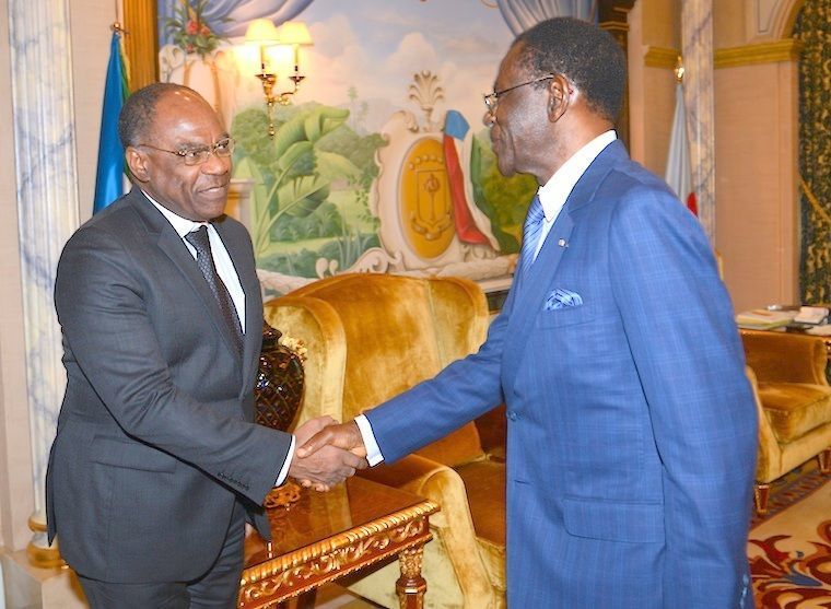 El Viceprimer Ministro de la República Democrática de Congo pide el apoyo del Presidente de Guinea Ecuatorial
