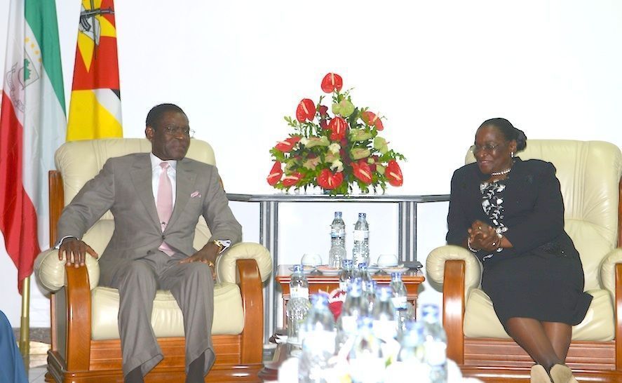 La Asamblea de la República de Mozambique recibe a S. E. Obiang Nguema Mbasogo