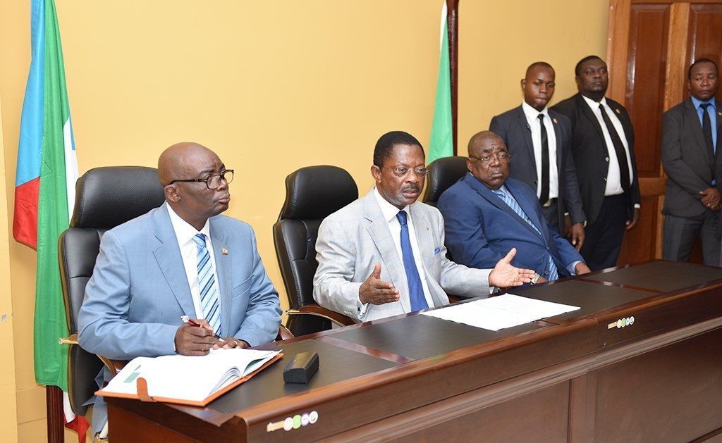 El Primer Ministro visita Ebebiyin, Mongomo y Evinayong