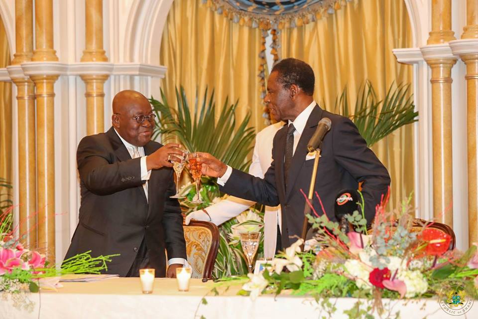 Reuniones y cena con la delegación de Ghana