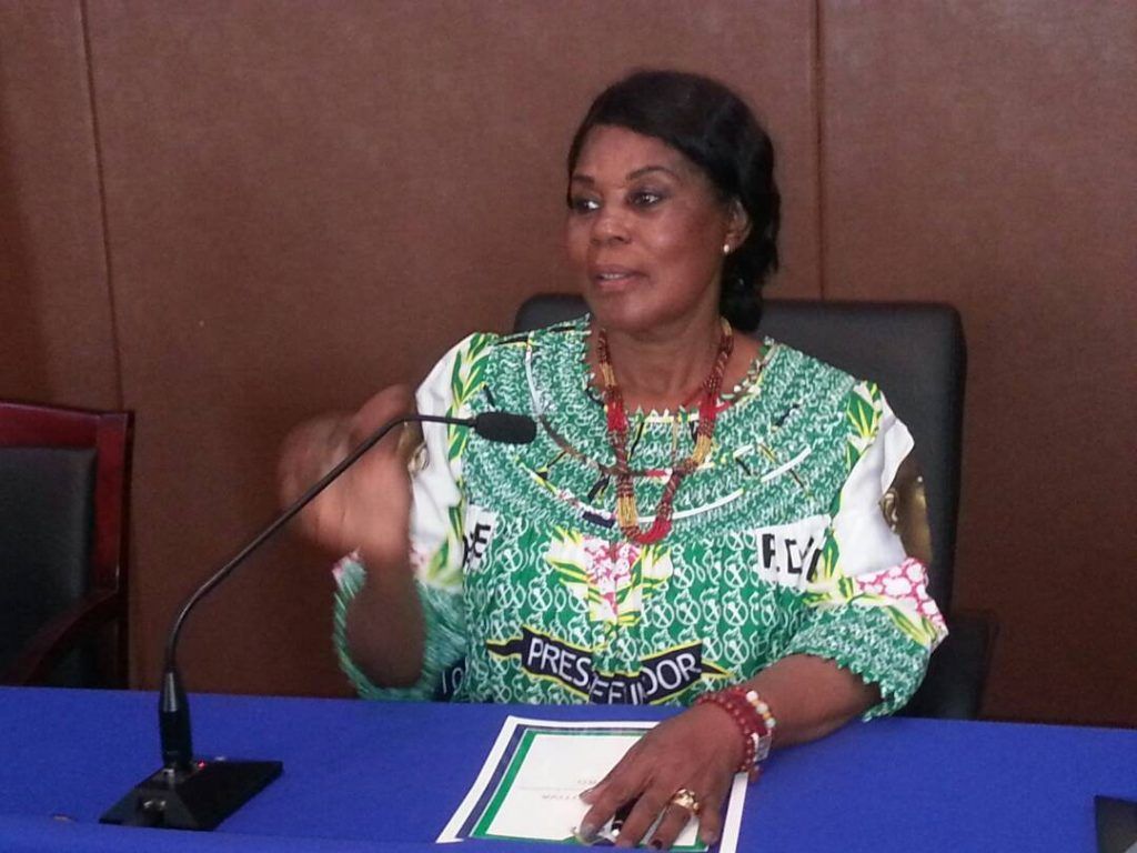 Felicitación de la Vicepresidenta por la aportación de las mujeres de Bata en el VI Congreso del PDGE