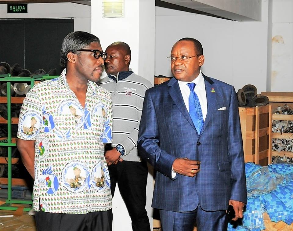 Llega el material de campaña del Partido Democrático de Guinea Ecuatorial