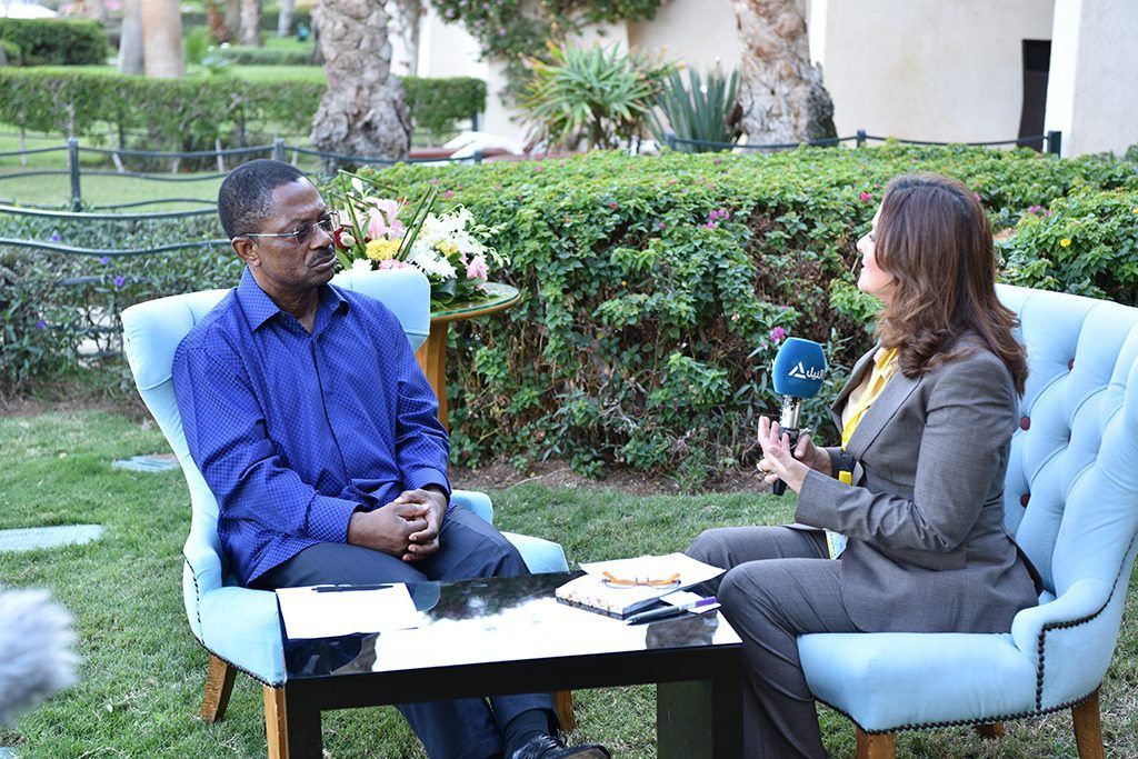 El Primer Ministro, entrevistado por un canal de televisión egipcio