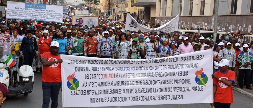 Comunicado del Partido Democrático de Guinea Ecuatorial tras el informe del Ministerio Fiscal sobre los autores del intento de golpe terrorista y mercenario contra nuestro Estado