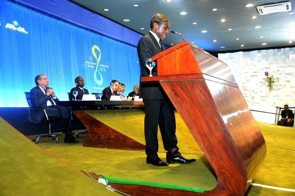 Discurso del Vicepresidente en el Foro Mundial del Agua, en representación del Jefe de Estado, S.E. Obiang Nguema Mbasogo