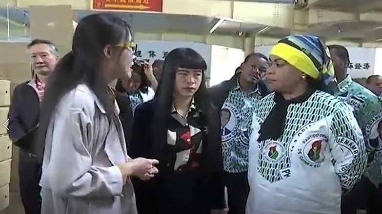 La delegación del PDGE visita empresas en Yunnang