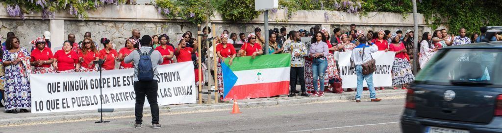 Éxito total de la convocatoria en Madrid a favor de la paz en Guinea Ecuatorial