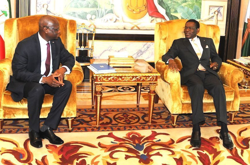 Audiencia con el enviado especial del Presidente de la República de Burkina Faso
