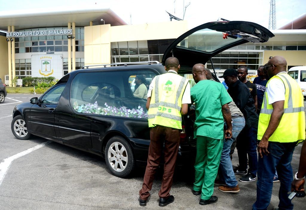 Llega a Malabo el cuerpo sin vida de Alfonso Ndong Ondo