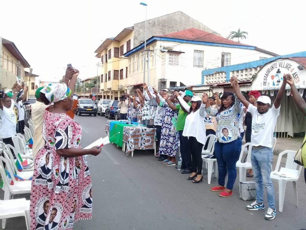 Malabo recibe a la Comisión Distrital del PDGE