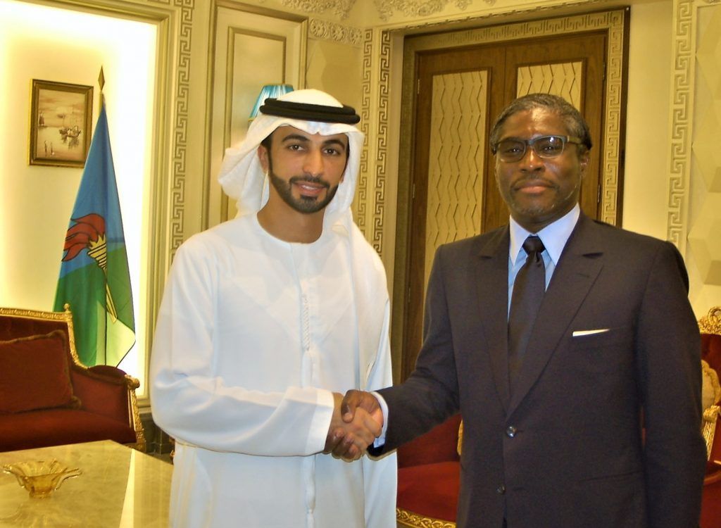 El Vicepresidente de la República recibe en audiencia al Príncipe Heredero de Dubai