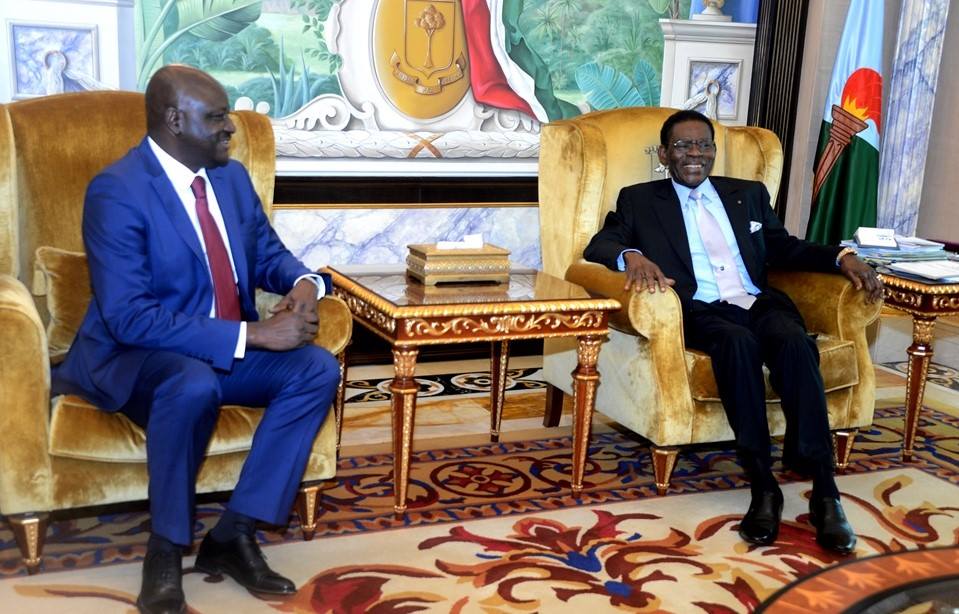 El Jefe de Estado recibe al Primer Ministro de Guinea Bissau