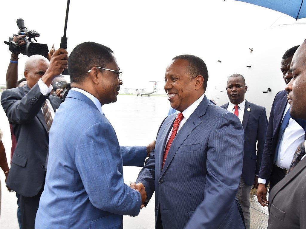 Visita del Primer Ministro de Sao Tomé e Príncipe