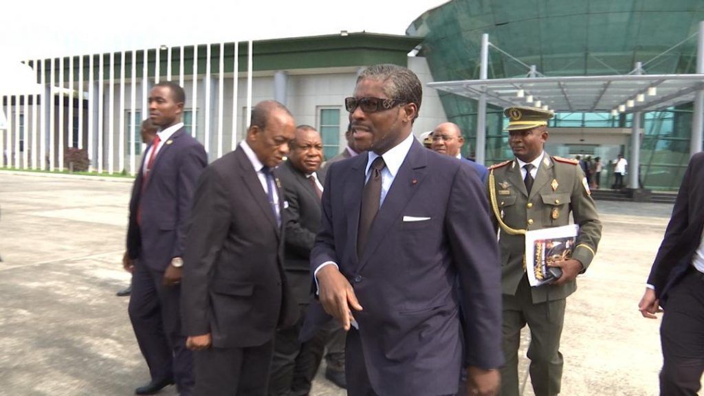 S.E. Teodoro Nguema Obiang viaja a Freetown en visita de cortesía