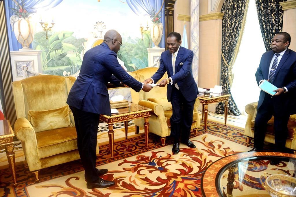 Audiencia del Presidente con el Enviado Especial del Jefe de Estado de Burundi