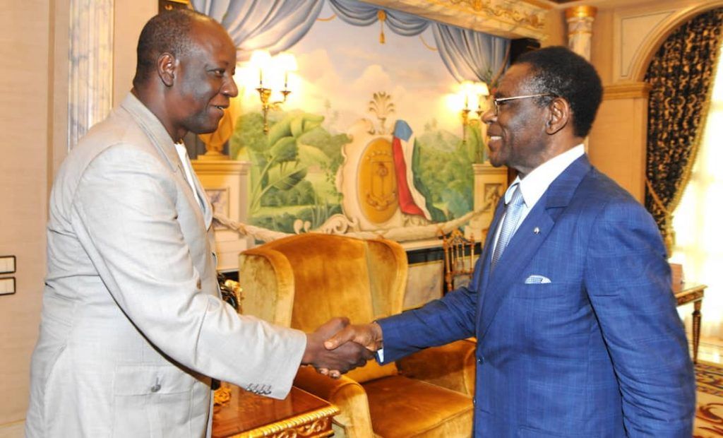 Recepción de S.E. Obiang Nguema Mbasogo