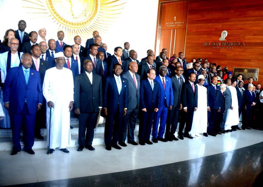 Apertura de los trabajos de la 32º Sesión Ordinaria de la Unión Africana