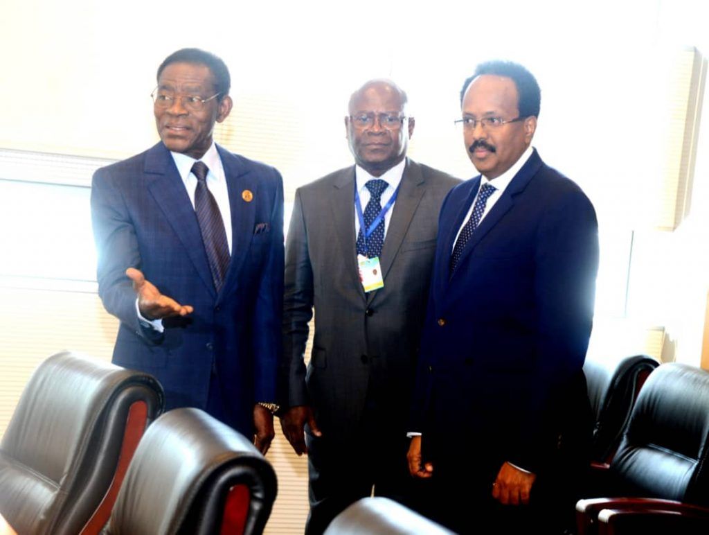 Encuentros del Jefe de Estado en Addis Abeba