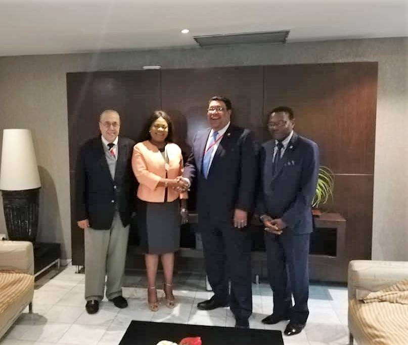 Encuentro de la Secretaria General Adjunta con el Viceministro de Relaciones Exteriores de Nicaragua