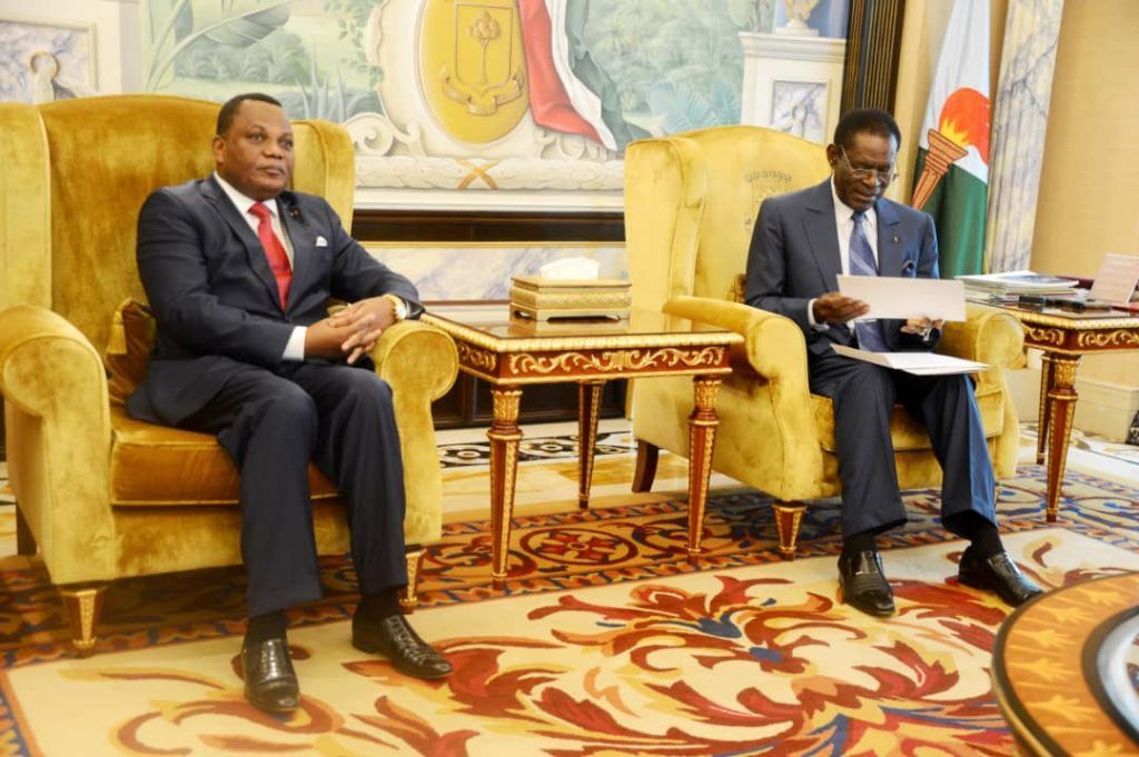 Audiencia del Presidente con el Ministro de Asuntos Exteriores de la República de Congo