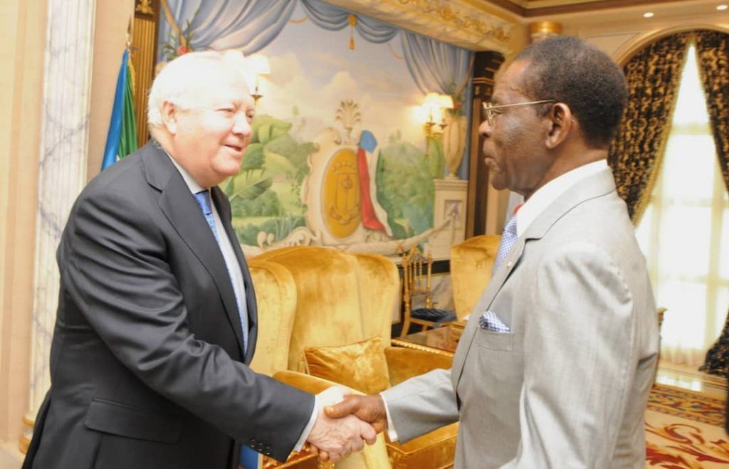 El Presidente de la República recibe a un Alto Representante de la ONU en la Alianza de las Civilizaciones