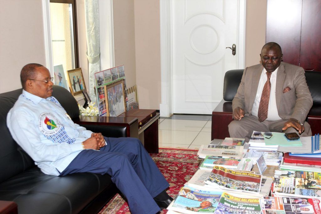 Audiencia con el Embajador de Guinea Conakry