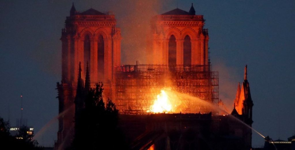 El Presidente envía un mensaje de solidaridad por el incendio de Notre Dame