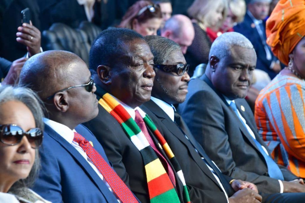 El Vicepresidente de la República asiste a la ceremonia de investidura de Cyril Ramaphosa