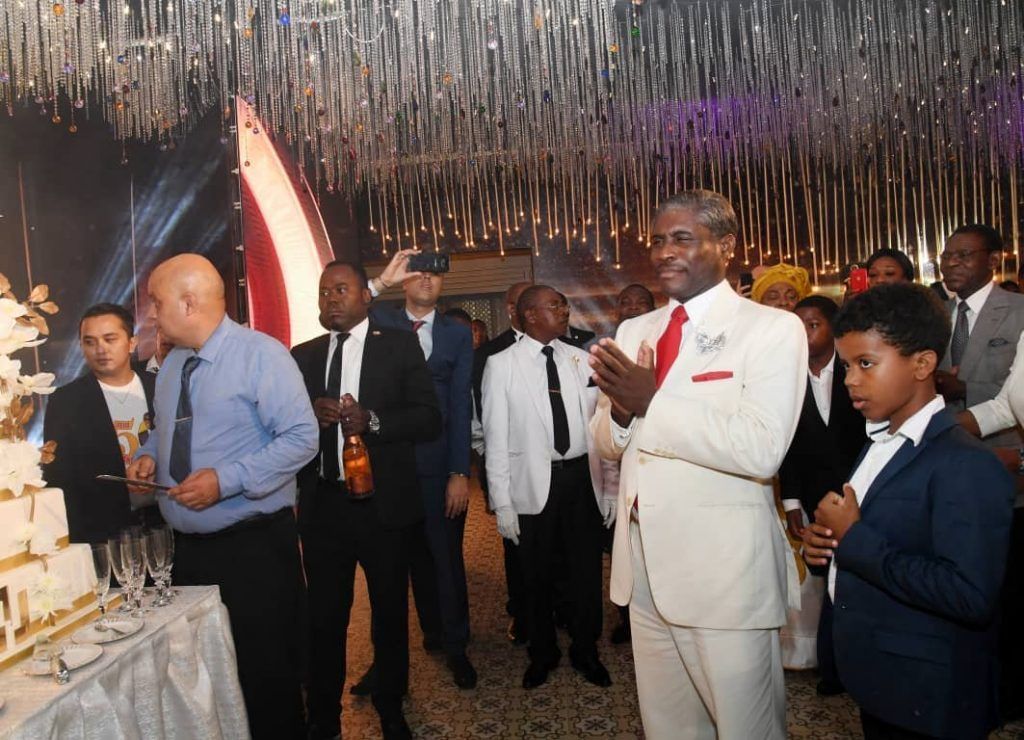 Celebración del 50º Aniversario de Teodoro Nguema Obiang Mangue