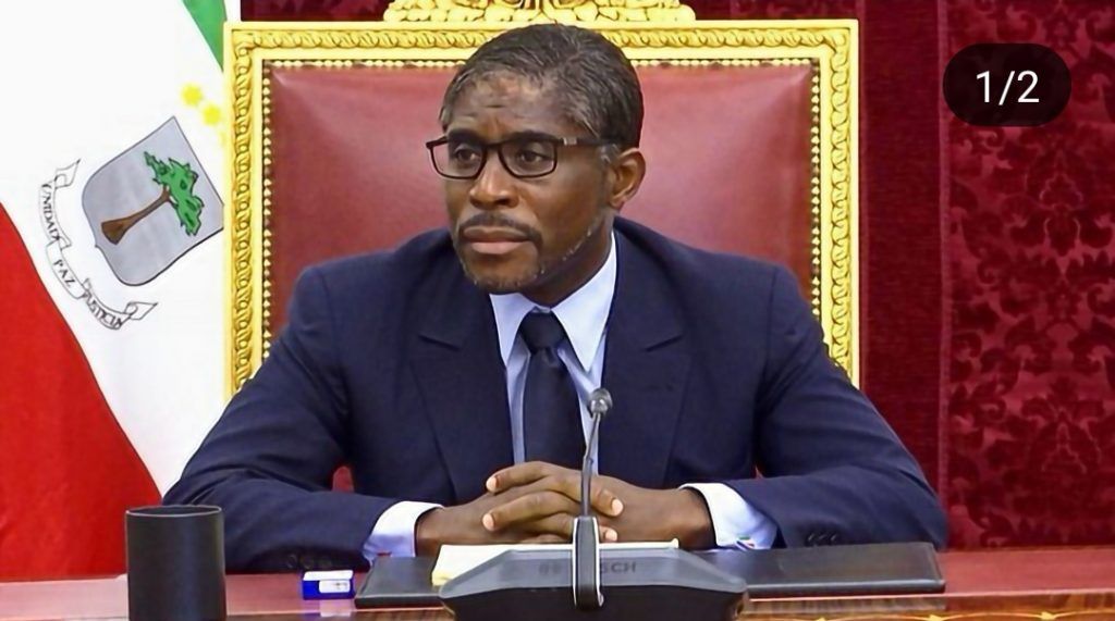 Mensaje de agradecimiento de S. E. Teodoro Nguema Obiang Mangue