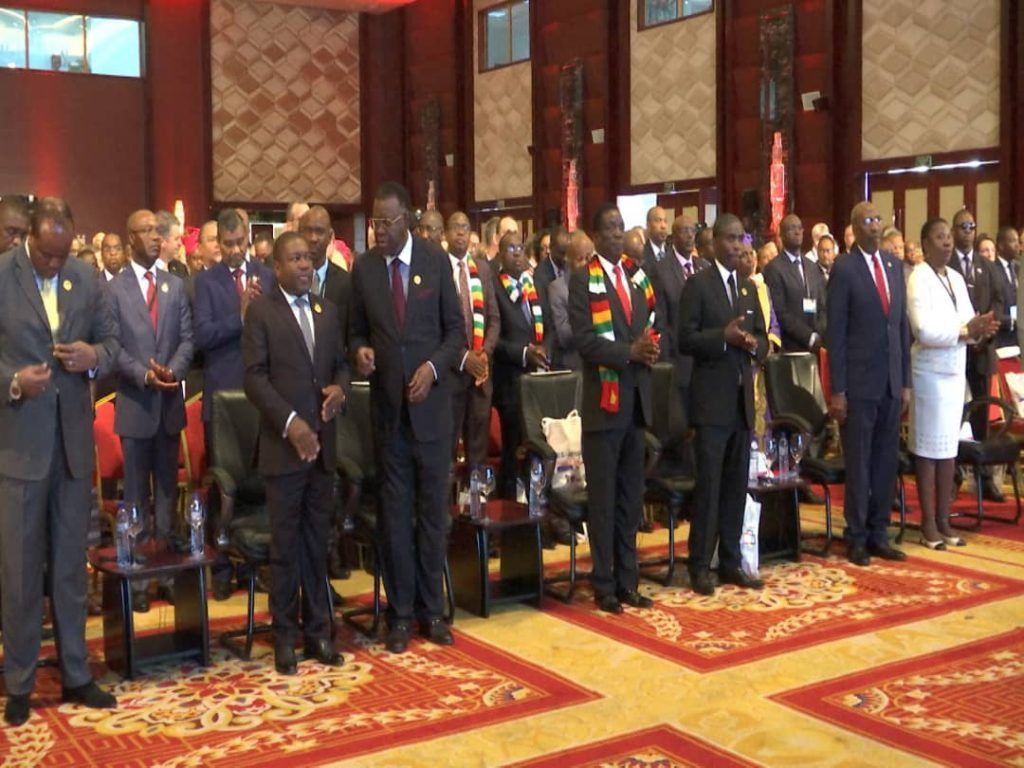 Ceremonia inaugural de la Cumbre EE.UU-África
