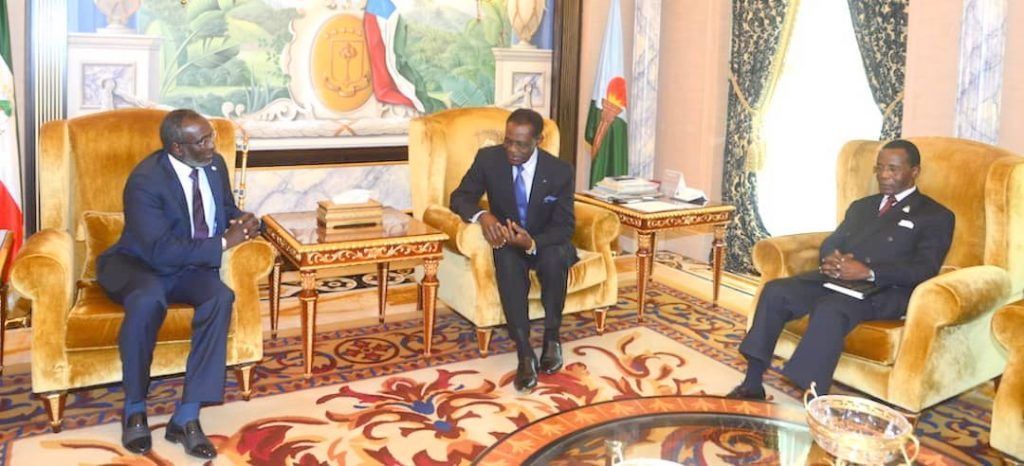 El Presidente de la República recibe al Presidente de la Asamblea Nacional de Djibouti