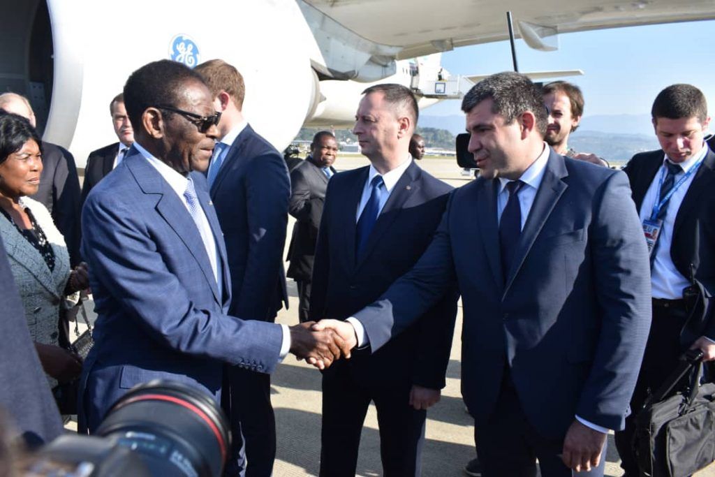 La Pareja Presidencial asiste a la Cumbre Rusia-África en Sochi, Rusia