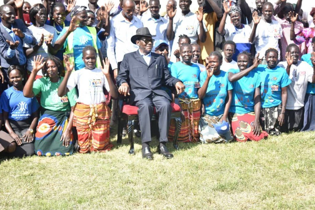 El Jefe de Estado visita el campo de refugiados de Kiryandongo, en Uganda