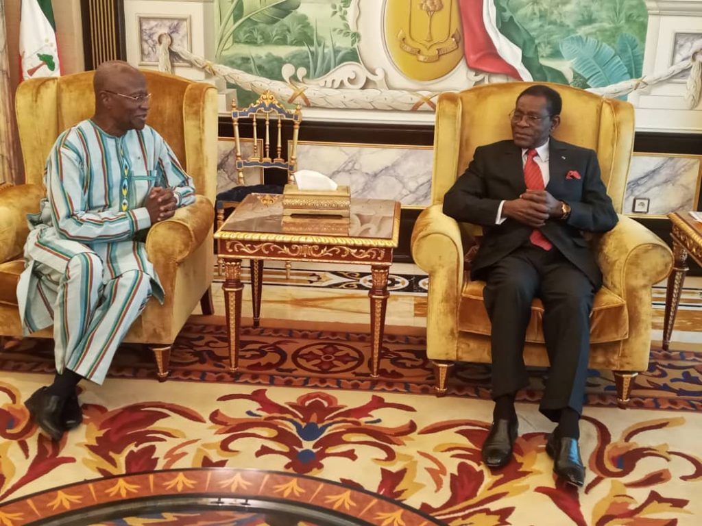 El Presidente de la República recibe al Primer Ministro de Burkina Faso