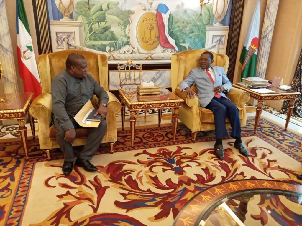 El Jefe de Estado recibe al Enviado Especial de Sierra Leona