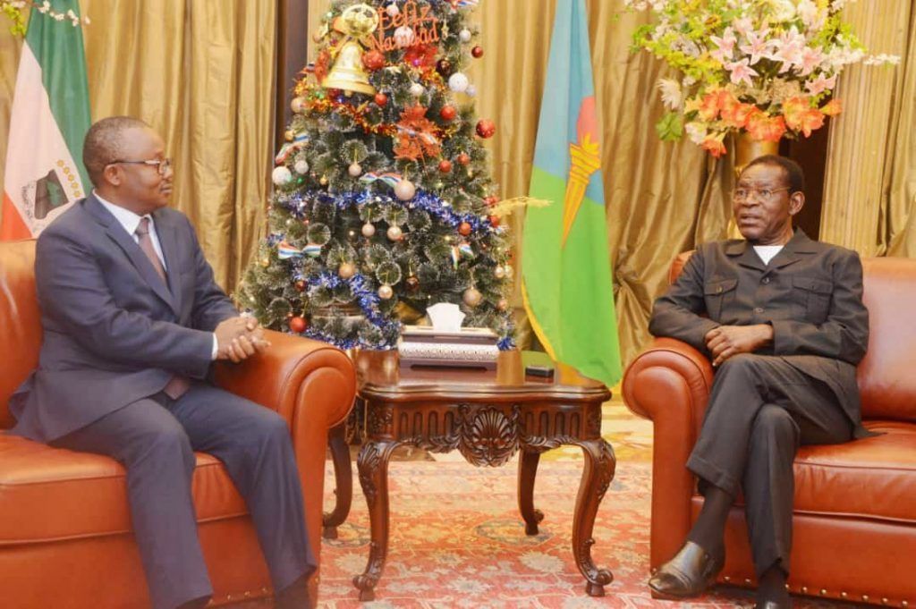 El Presidente de Guinea Bissau visita Guinea Ecuatorial