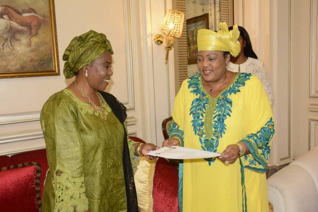 Jornada de reuniones para Constancia Mangue de Obiang