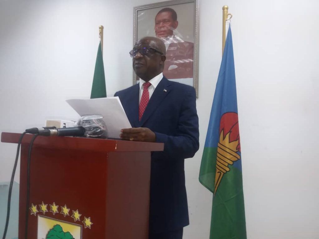 Comunicado del Ministro de Sanidad sobre cuatro nuevos casos de coronavirus en Malabo