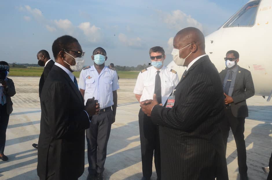 Visita exprés del Presidente de la República Centroafricana