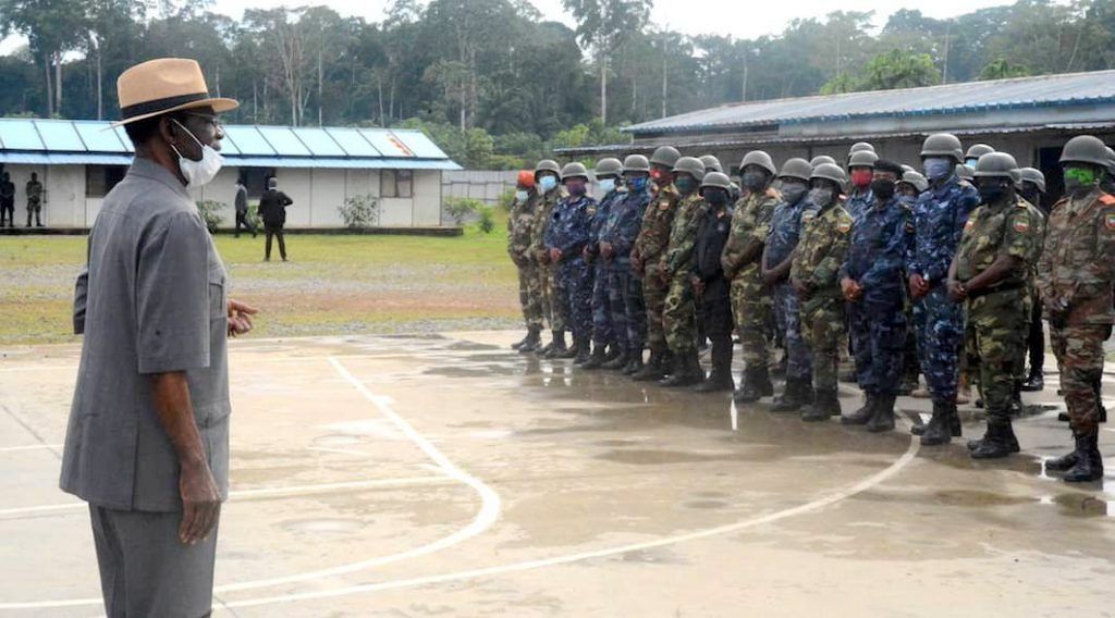Visitas del Presidente a destacamentos militares de la Región Continental