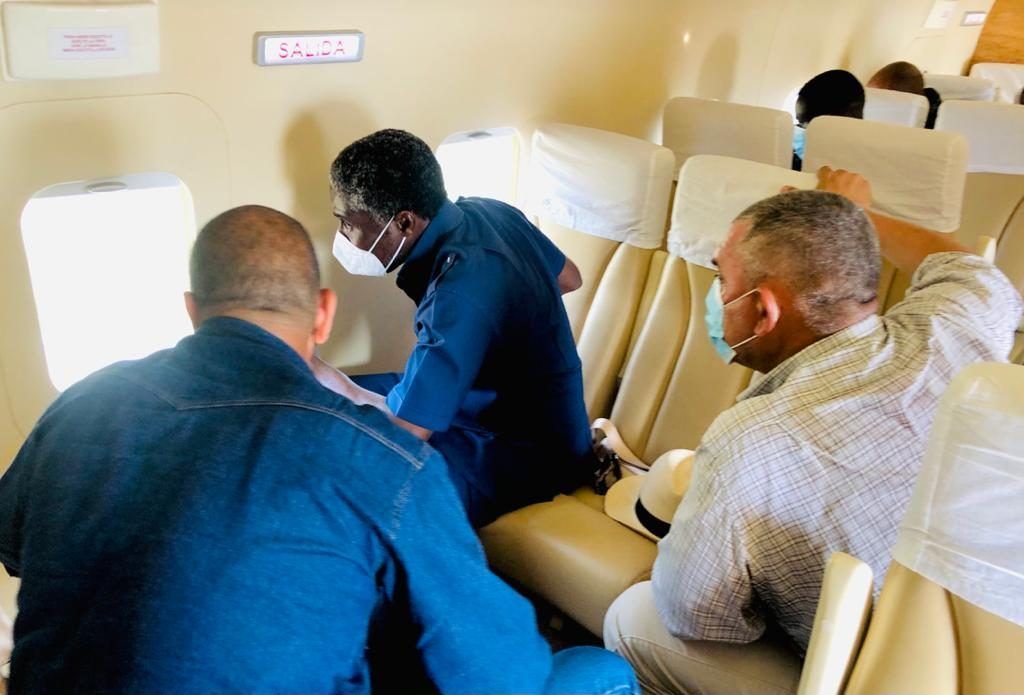 S.E. Teodoro Nguema Obiang Mangue investiga las posibles causas de las explosiones de Nkoantoma